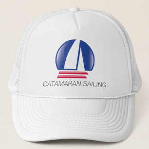 Catamaran Sailing_Pontoon Racing_Blue Moon Trucker Hat