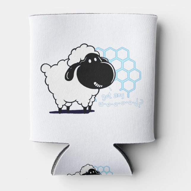 Catan You Give Wood Can Cooler (Front)