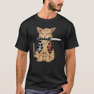 catana cat yakuza T-Shirt