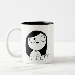 Catana does Finger Guns mug