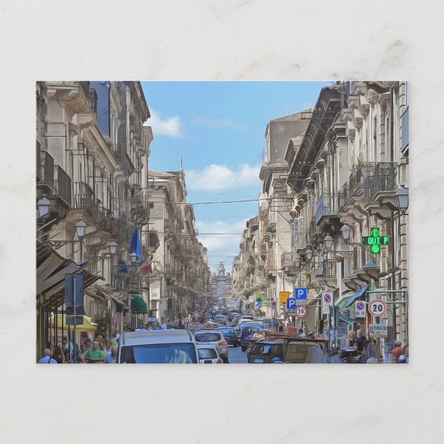 Catania. #12.   postcard (Front)