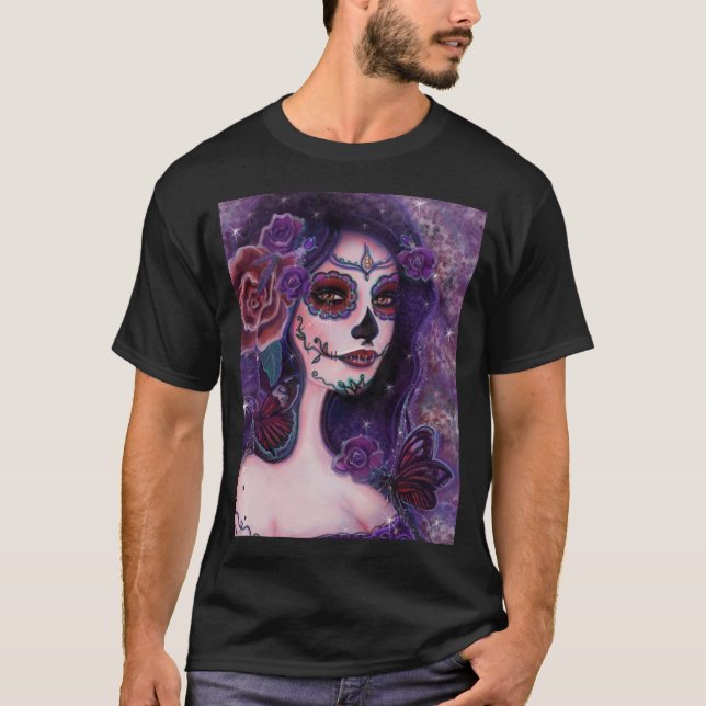 Catania day of the dead by Renee Lavoie   T-Shirt (Front)