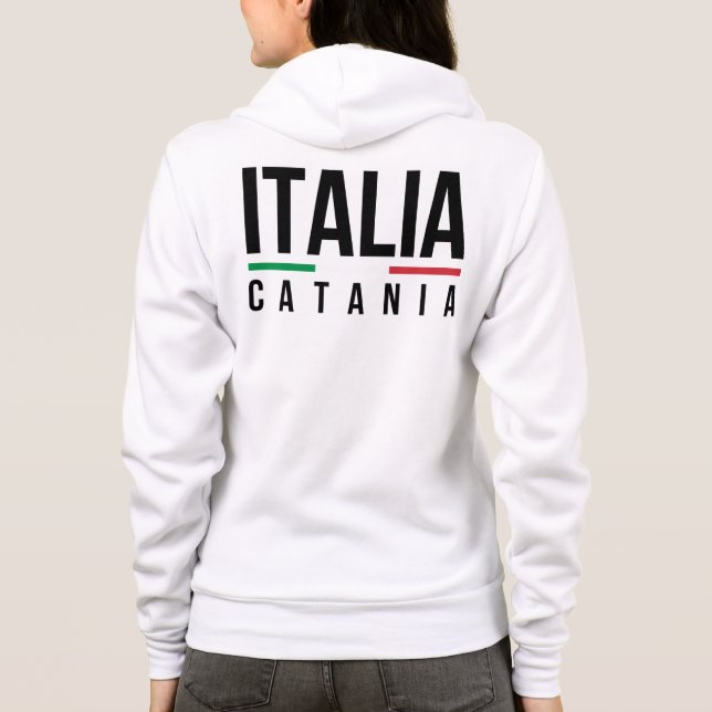Catania Italia Hoodie (Back)