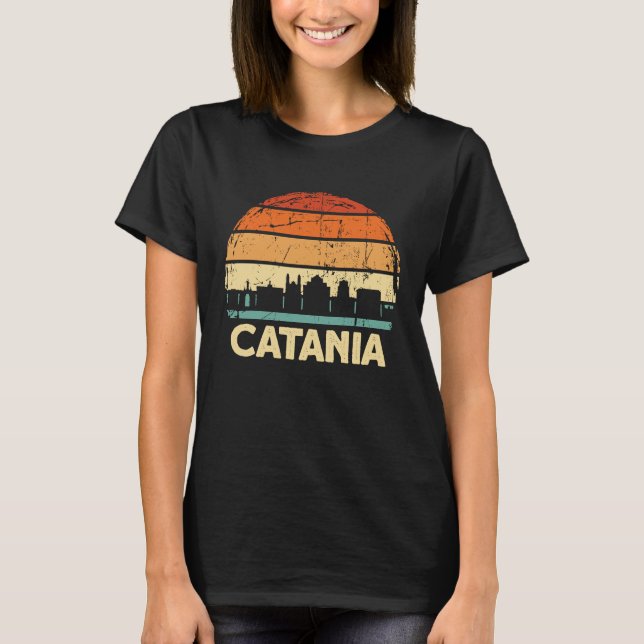 Catania Skyline T-Shirt (Front)