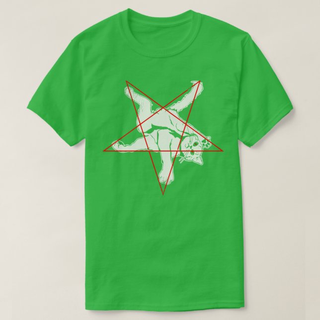 Catanic Panic T-Shirt (Design Front)