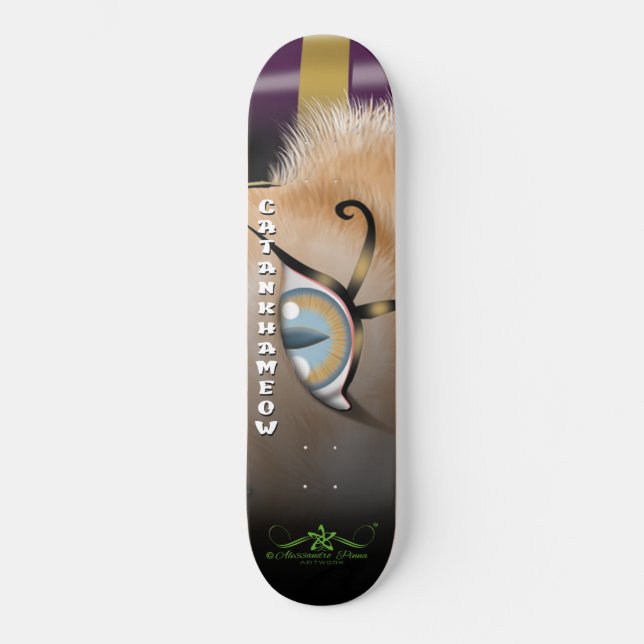 CATankhaMEOW 5/6 Skateboard (Front)