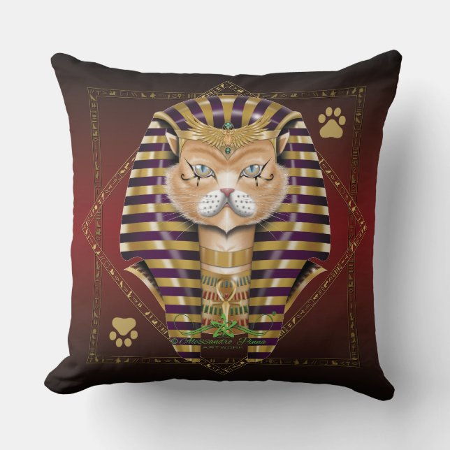 CATankhaMEOW Cushion (Front)