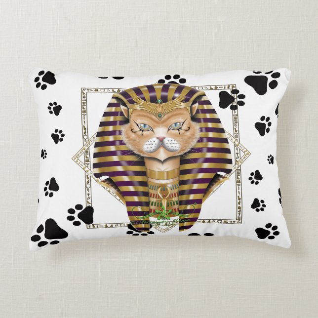 CATankhaMEOW Decorative Cushion (Front)