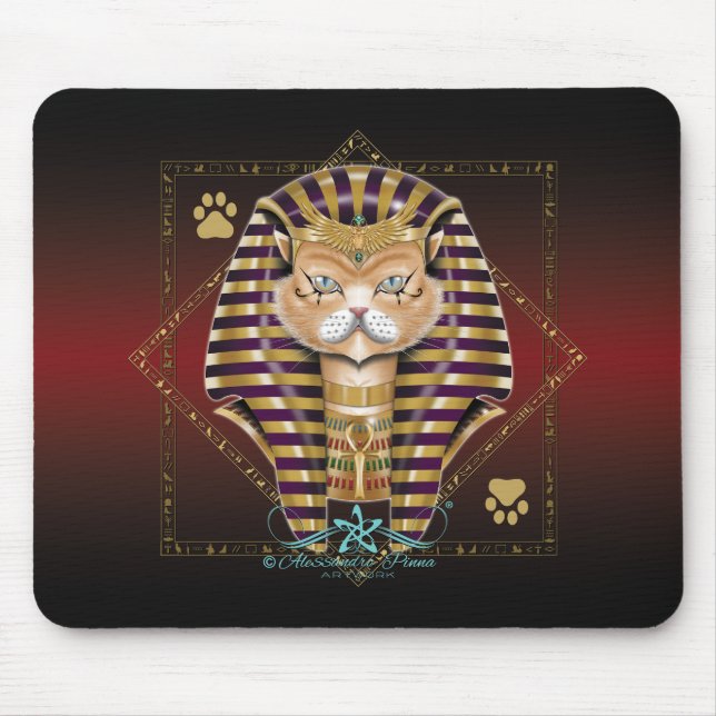 CATankhaMEOW Mouse Mat (Front)