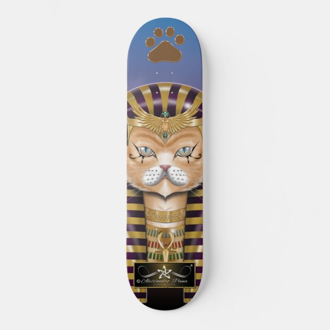 CATankhaMEOW Skateboard (Front)