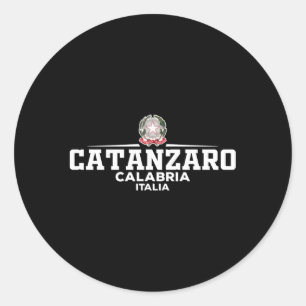Catanzaro Italia Italy Classic Round Sticker