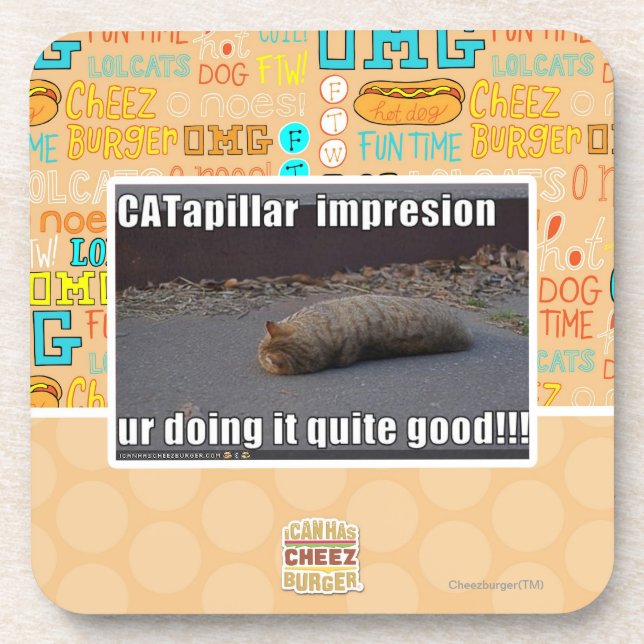 CATapillar Coaster (Front)