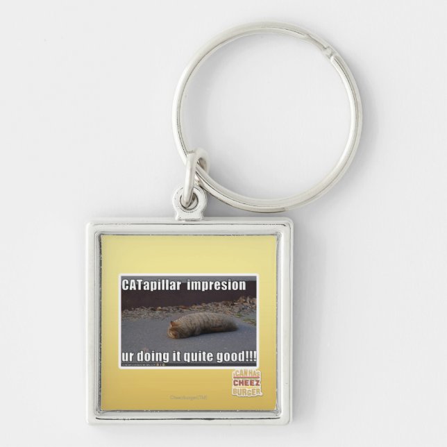 CATapillar Key Ring (Front)