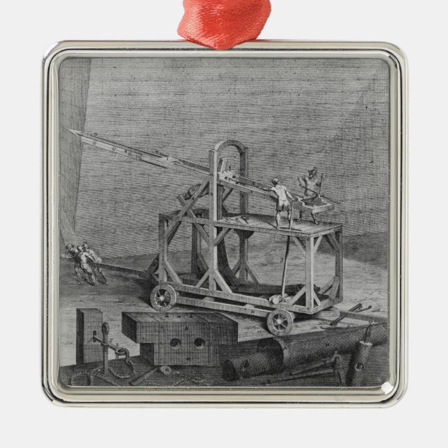 Catapult Metal Tree Decoration (Front)