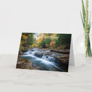 Cataract Falls in USA Card