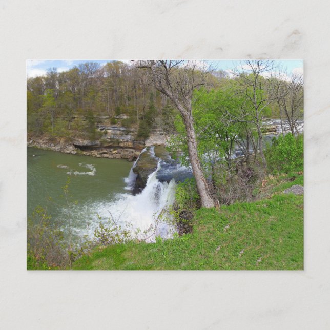 Cataract Falls, Indiana Postcard (Front)
