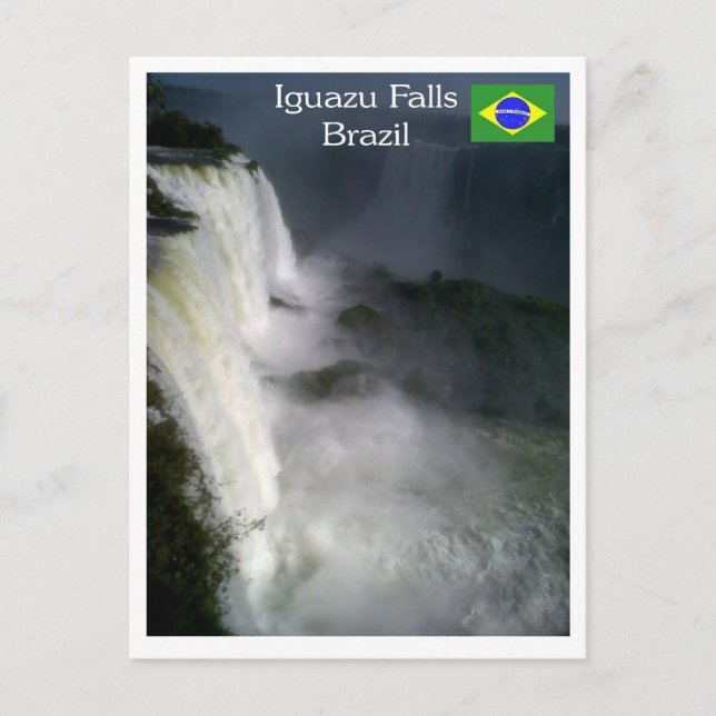 Cataratas de Iguazu, Iguazu Falls Postcard (Front)