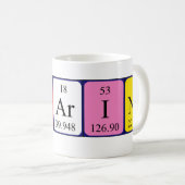 Catarina periodic table name mug (Front Right)