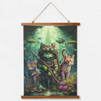 #CATARMY Official TappY ZappY  Hanging Tapestry