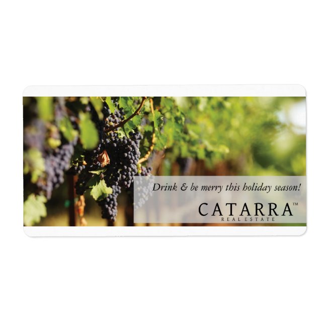 Catarra wine label (Front)