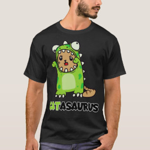 Catasaurus Cat Dino Costume Dinosaur  T-Shirt