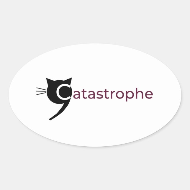 Catastrophe Logo Stickers (Front)