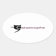 Catastrophe Logo Stickers