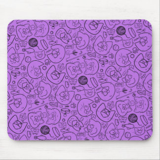 Catastrophe mousepad, lilac mouse mat