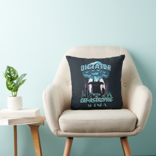 Catastrophic Funny Cat Design Cushion