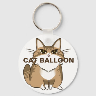 CATBALLOON缶バッチA KEY RING
