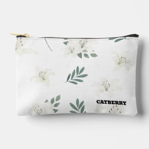 Catberry Minimalist Floral Pattern Pouch