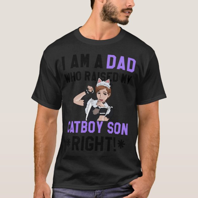 Catboy Son (Dad) T-Shirt (Front)