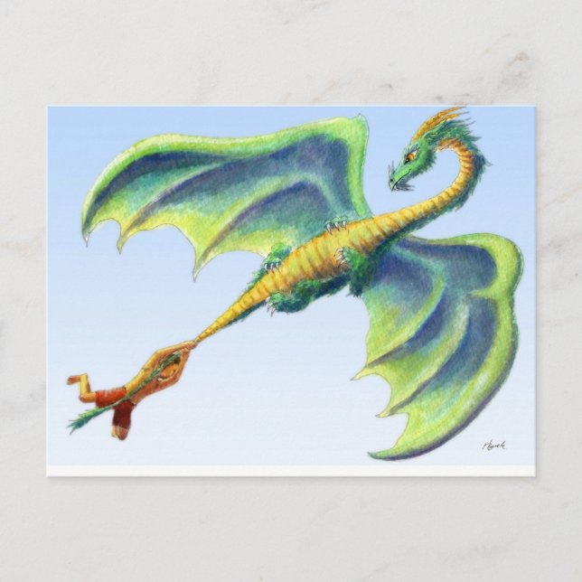 Catch a Dragon 2 - postcard (Front)