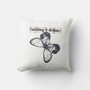 Catch A Dream Butterfly Cushion