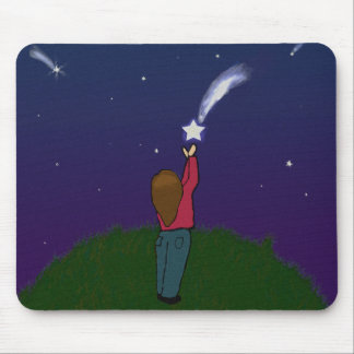Catch a Falling Star Mouse Mat