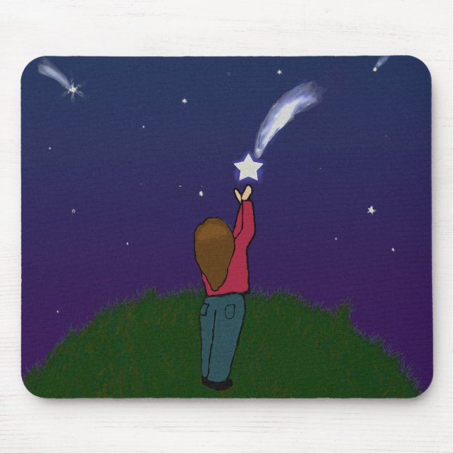 Catch a Falling Star Mouse Mat (Front)