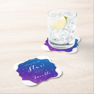 Catch a Falling Star Paper Coaster