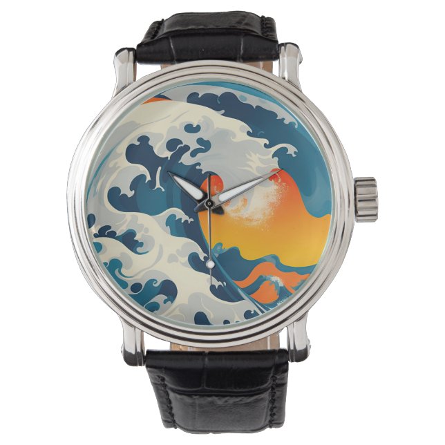 Catch a Great Japanese Wave Watch (Front)