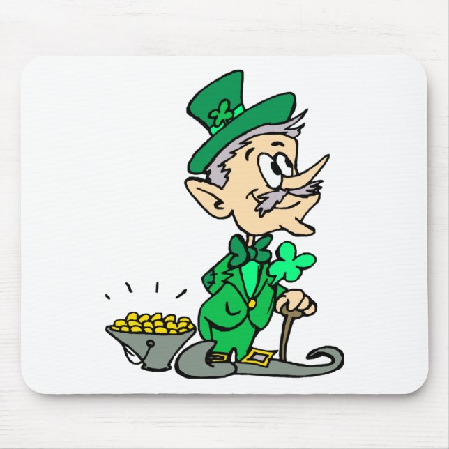 Catch A Leprechaun Mouse Mat (Front)