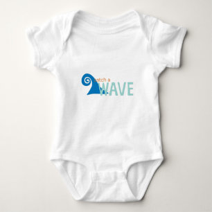 Catch a wave surfer baby bodysuit