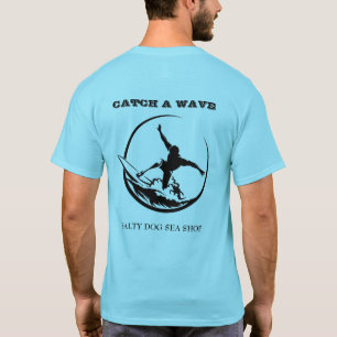 Catch A Wave Surfer Dude Men's T-Shirt