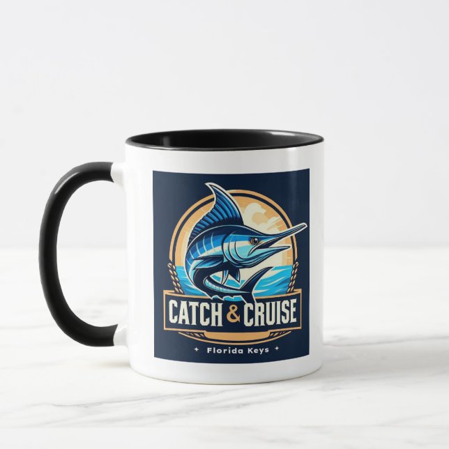 Catch and Cruise Adventures Coffee Mug (Left)
