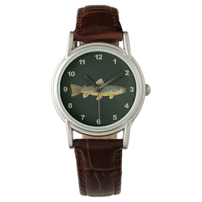 Catch and Release Brook Trout Fishing Watch (Front)