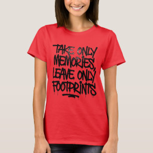 Catch Flights Not Feelings Rainbow Graffiti Quote T-Shirt