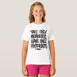 Catch Flights Not Feelings Rainbow Graffiti Quote T-Shirt