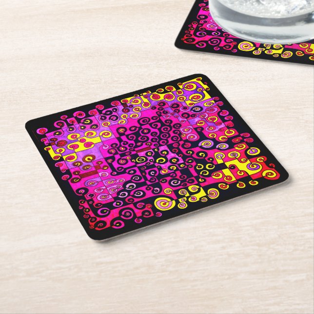 Catch me if you can Pinky!  Beverage Coaster (Angled)