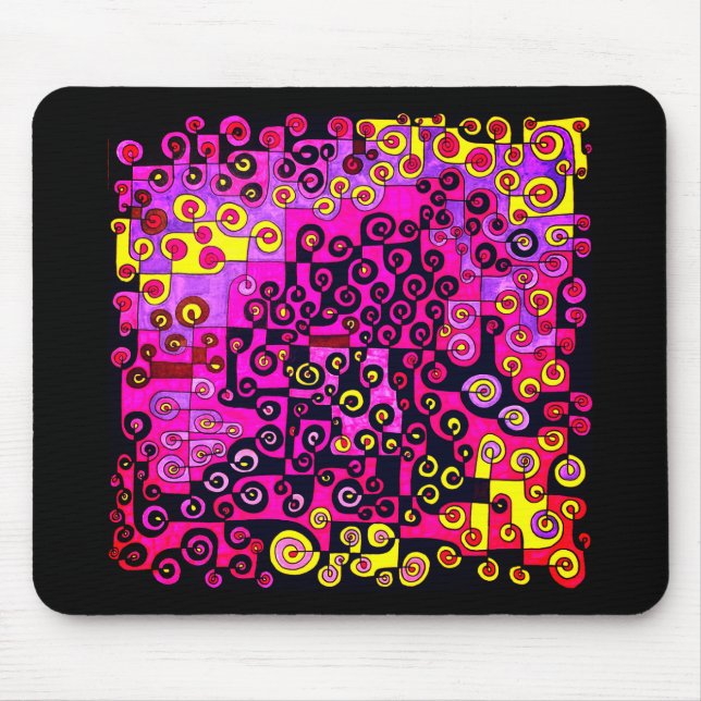 Catch me if you can Pinky!  Mouse Mat (Front)