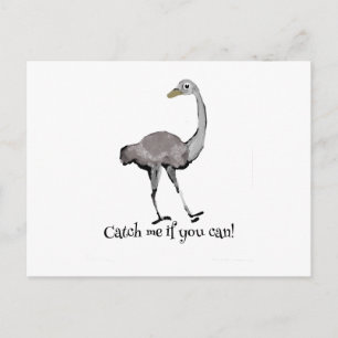 Catch me if you can postcard