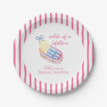 Catch of a lifetime sardines bridal shower pink