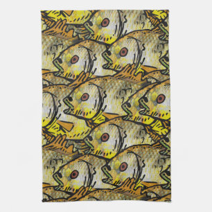 Catch of the Day (St. Andrew) Tea Towel